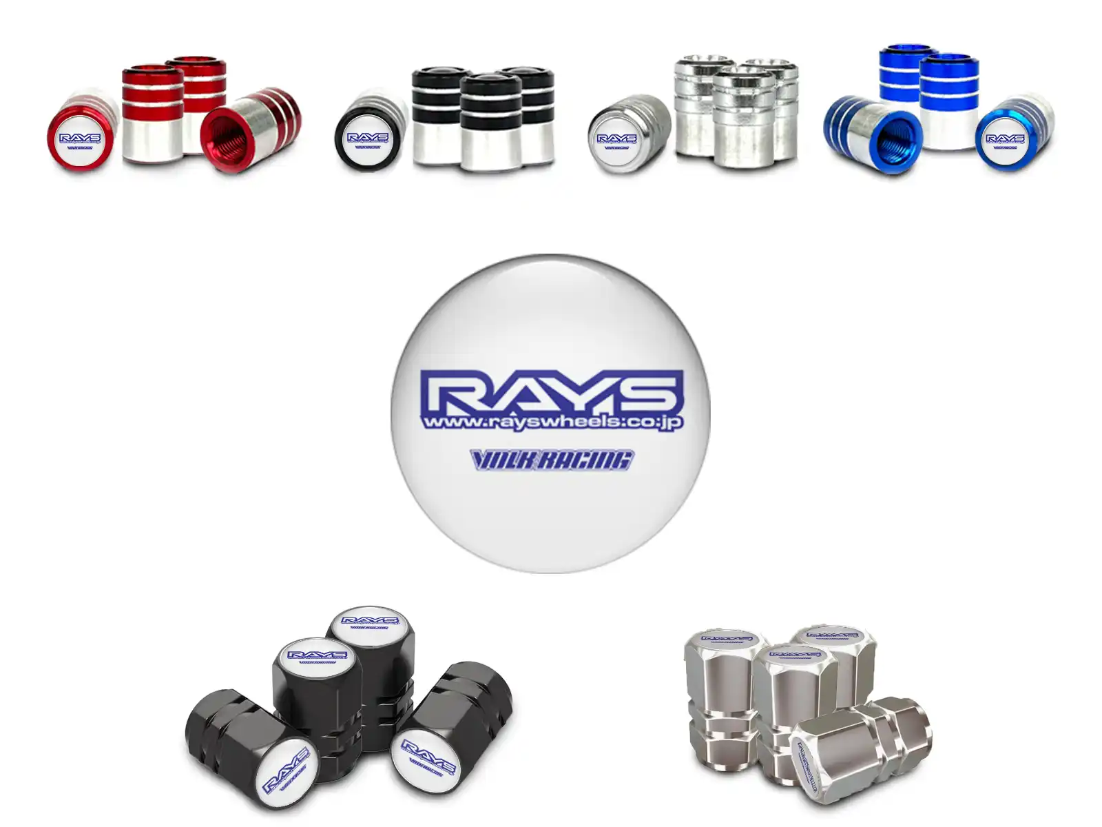 Rays Copri valvole Camion Costruzione Max